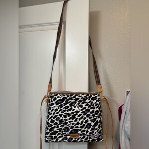 Consuela Leopard Crossbody Bag